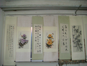2012年离退休教职工书画展掠影-2