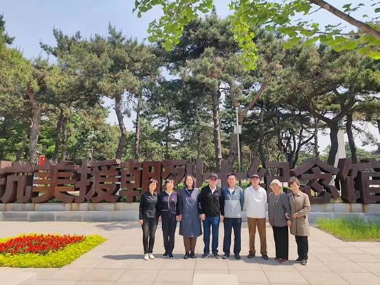 参观抗美援朝纪念馆1