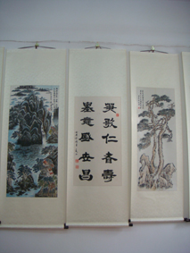 2012年离退休教职工书画展掠影-2