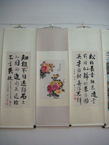 2012年离退休教职工书画展掠影-2